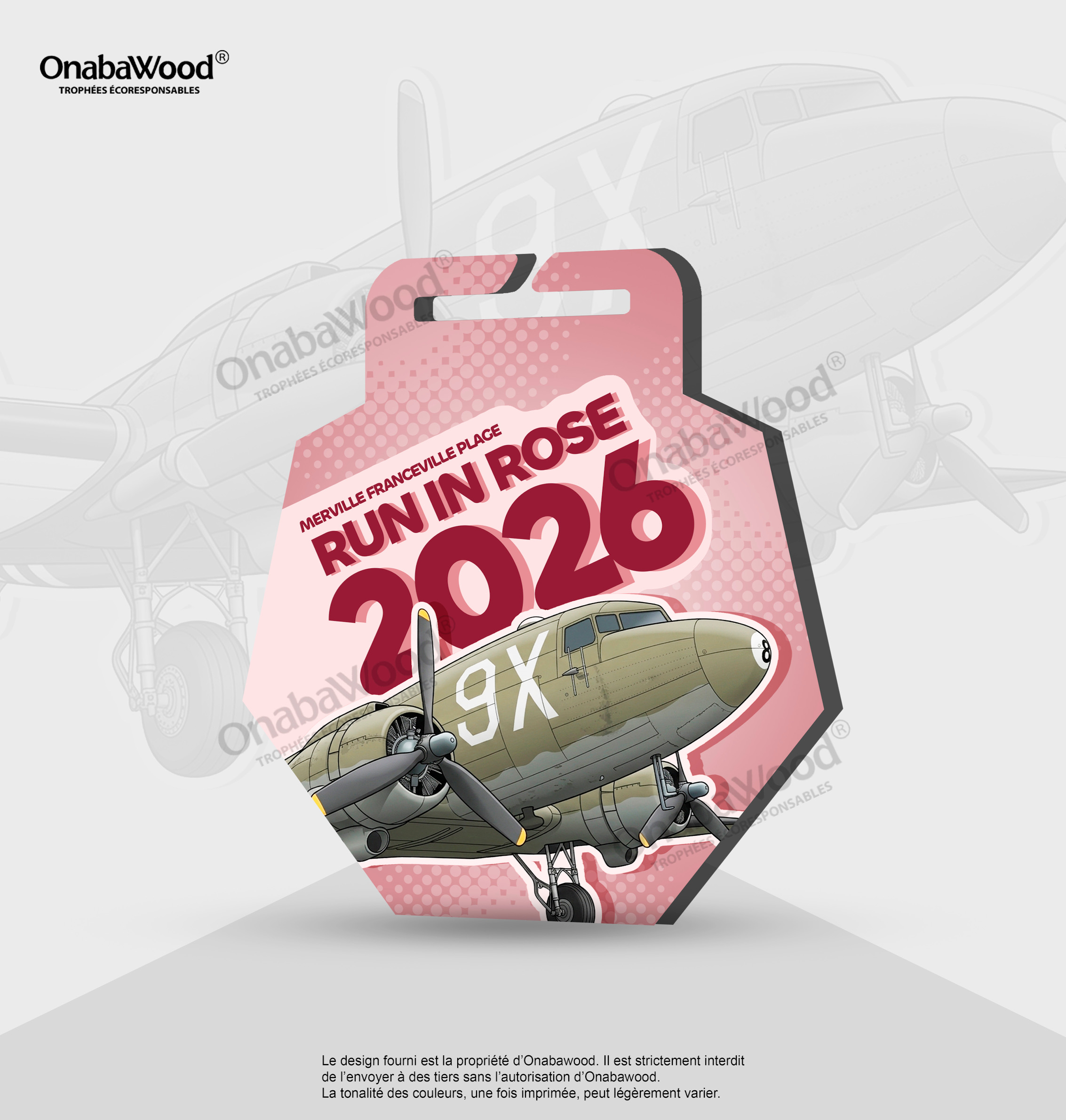 MÉDAILLE_Run in Rose 2026